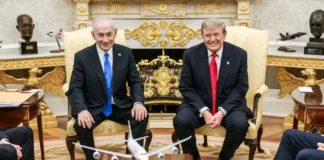 US President Donald Trump and Israeli Prime Minister Benjamin Netanyahu