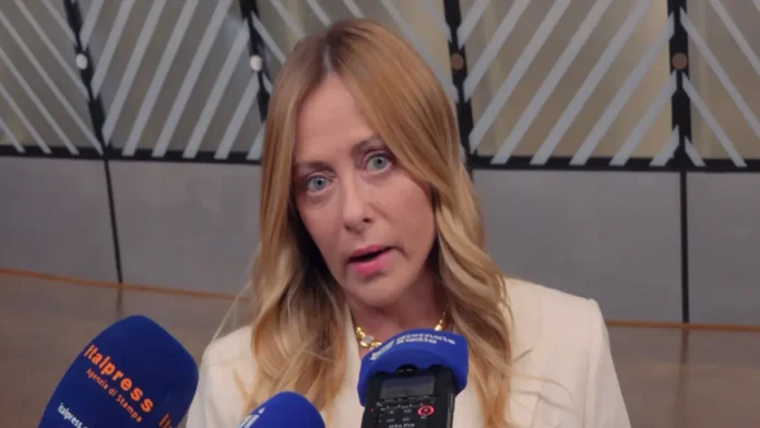 Italian Prime Minister Giorgia Meloni