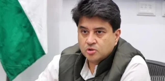Union Minister of Communications, Jyotiraditya M. Scindia