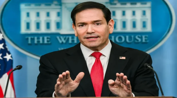 US Secretary of State Marco Rubio