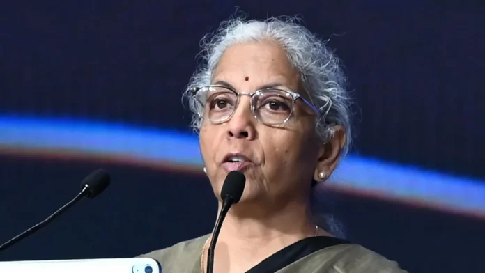 The Union Minister for Finance and Corporate Affairs, Smt. Nirmala Sitharaman