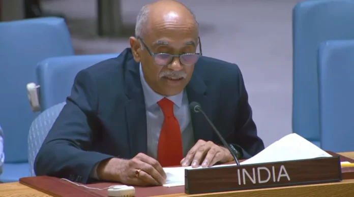 the UN General Assembly, India’s Permanent Representative, Ambassador Parvathaneni Harish, the UN General Assembly, India’s Permanent Representative, Ambassador Parvathaneni Harish,