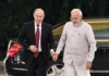 How India Is Turning Russian Oil Into a Billion-Euro Trade Opportunity: Exports to the West Jump 43% The Prime Minister, Shri Narendra Modi meeting the President of Russian Federation, Mr. Vladimir Putin,