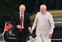 How India Is Turning Russian Oil Into a Billion-Euro Trade Opportunity: Exports to the West Jump 43% The Prime Minister, Shri Narendra Modi meeting the President of Russian Federation, Mr. Vladimir Putin,
