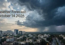 Weather Forecast October 14 2026