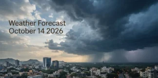 Weather Forecast October 14 2026