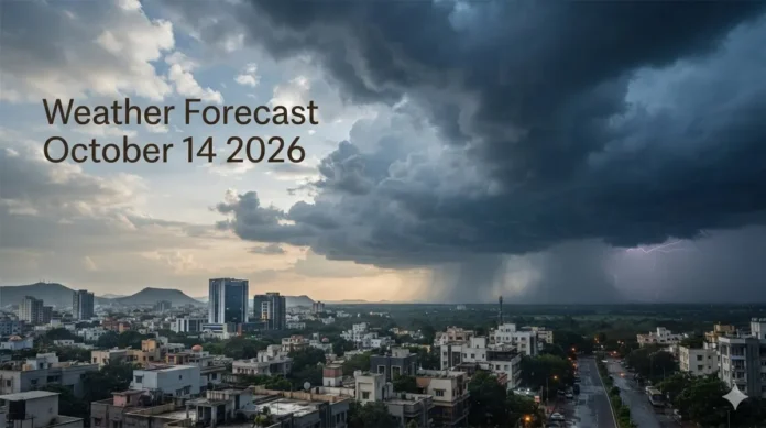 Weather Forecast October 14 2026