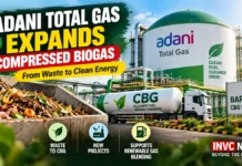 Adani Total Gas CBG Plan: 5% Biogas Blending Target, New Plants and Barsana Expansion Explained Adani Total Gas compressed biogas expansion as India moves toward a 5 percent CBG blending target