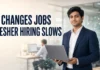 AI-related hiring is creating new opportunities in India, but a survey of 651 IT firms found that 55% reported lower entry-level recruitment.