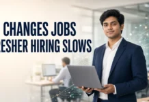 AI Is Narrowing India’s Entry-Level Job Ladder as 55% of IT Firms Cut Fresher Hiring AI-related hiring is creating new opportunities in India, but a survey of 651 IT firms found that 55% reported lower entry-level recruitment.