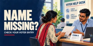 Name Missing From the Voter List? Check Your Entry