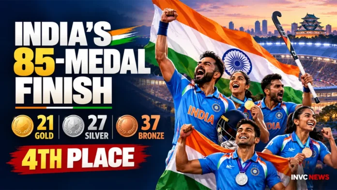 ndia Wins 85 Medals at Asian Games 2026 ndia Wins 85 Medals at Asian Games 2026