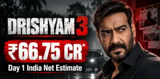 Box Office Report October 3 2026 featuring Ajay Devgn and the Drishyam 3 opening estimate