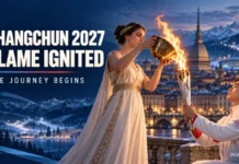 Changchun 2027 Flame Lit in Turin as 3,000 Athletes Prepare for Winter Universiade