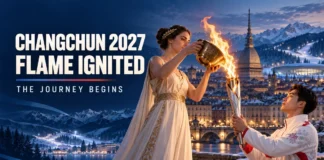 Changchun 2027 Flame Lit in Turin as 3,000 Athletes Prepare for Winter Universiade