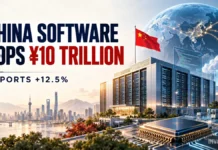 China Software Revenue Crosses ¥10 Trillion, but This 21.6% Growth Number Stands Out China Software Revenue Tops 10 Trillion Yuan in 2026