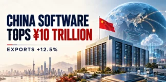 China Software Revenue Tops 10 Trillion Yuan in 2026