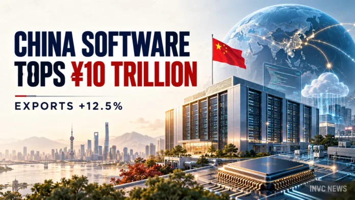 China Software Revenue Tops 10 Trillion Yuan in 2026