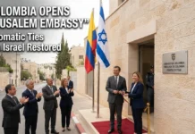 Colombia Opens Embassy in Jerusalem After Restoring Diplomatic Ties With Israel Colombia’s embassy opening in Jerusalem marks a major shift in relations with Israel after diplomatic ties were severed in 2024.