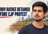 Dhruv Rathee Detained Before CJP Protest; Report Says Police Took Him Toward Delhi After Questioning Dhruv Rathee Detained Before Delhi Protest: What Reports Say About Questioning and Transfer