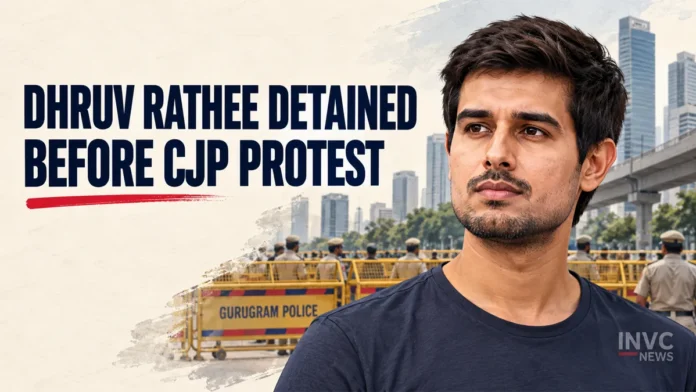 Dhruv Rathee Detained Before Delhi Protest: What Reports Say About Questioning and Transfer Dhruv Rathee Detained Before Delhi Protest: What Reports Say About Questioning and Transfer