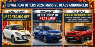 Automakers and dealers are advertising festive benefits on selected cars. Actual savings depend on the model, variant, location, stock and eligibility conditions.