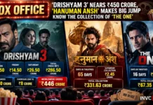 Drishyam 3 Leads Saturday Box Office as Hanuman Ansh Rebounds and The One Slows
