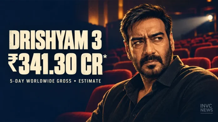 Drishyam 3 Five-Day Worldwide Box Office Collection Drishyam 3 Five-Day Worldwide Box Office Collection