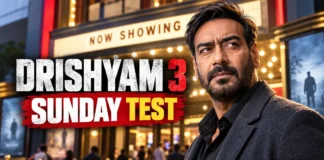 Drishyam 3 Sunday Box Office Test