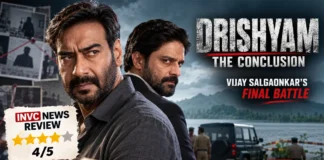 Drishyam 3 Movie Review featuring Ajay Devgn as Vijay Salgaonkar and Jaideep Ahlawat