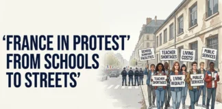 France’s student-led protests have expanded into a wider movement over education funding, living costs and public services, with fresh demonstrations and clashes reported on October 24.