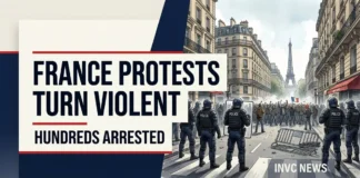 Demonstrations over living costs and public services drew large crowds across France on October 17, while violent incidents in some cities led to arrests and transport disruption.