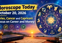 Horoscope Today, October 20, 2026: Aries, Cancer and Capricorn May See Career and Financial Opportunities