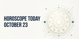 Horoscope Today, October 23, 2026: Read the daily astrological outlook for all 12 zodiac signs, including career, money, love and family guidance. Predictions are for general guidance and entertainment.