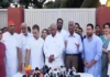 INDIA bloc's symbolic Jan Mahabhiyog against Chief Election Commissioner Gyanesh Kumar ahead of the November 1 Opposition rally in Delhi.