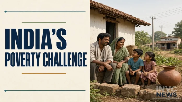 India has reduced multidimensional poverty significantly, but millions remain affected by overlapping shortages of basic services and living-standard resources. India has reduced multidimensional poverty significantly, but millions remain affected by overlapping shortages of basic services and living-standard resources.