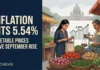 India retail inflation rises to 5.54% in September 2026 as vegetable prices and rural inflation increase household costs