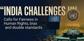India urged UN human rights institutions to avoid political bias and double standards while challenging aspects of a report on Indigenous and tribal rights.
