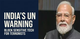 India has urged UN member states to remain vigilant over sensitive technology transfers, warning that weapons of mass destruction must not fall into the hands of terrorists or non-state actors.