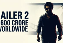 Jailer 2 leads this box-office update with a reported ₹606.05 crore worldwide gross, while Drishyam 3 remains a major performer and other releases face a weekday slowdown.