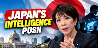 Japanese Prime Minister Sanae Takaichi illustrating Japan’s intelligence reform plans