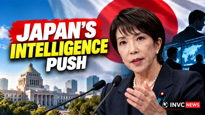 Japanese Prime Minister Sanae Takaichi illustrating Japan’s intelligence reform plans