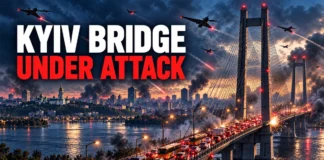 Ukraine, Russia, Kyiv, Dnipro River, Drone Strikes, Southern Bridge, Public Transportation