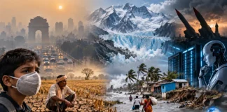 A Lancet report calls for stronger global preparedness to address climate, health and technology-related threats. Image Credit: AI-generated editorial illustration for INVC NEWS.