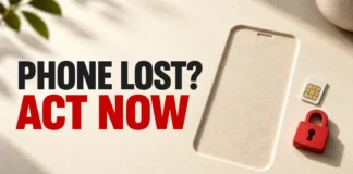 Lost Phone? Secure It Now