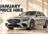 Mercedes-Benz India plans a January 2027 price increase; the company expects to decide the amount closer to December.