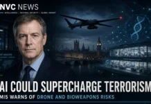 MI5 Chief Warns AI Could Supercharge Terrorism, Raising Fears Over Drones and Biological Weapons MI5 chief Sir Ken McCallum has warned that AI could amplify terrorist threats, prompting Britain to establish a dedicated center to assess emerging risks.