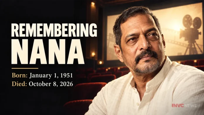 Remembering Nana Patekar: Film Career and Legacy Nana Patekar death, Nana Patekar dies at 75, Goa cardiac arrest, Nana Patekar films, Parinda, Krantiveer, Welcome Uday Shetty, Natsamrat, National Film Awards, Nana Patekar legacy