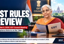 GST Arrest Powers Under Review: What Businesses Should Watch at the October 8 Meeting The Union Minister for Finance and Corporate Affairs, Smt. Nirmala Sitharaman