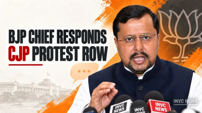Nitin Nabin CJP Remarks: BJP’s Protest Response Nitin Nabin CJP Remarks: BJP’s Protest Response